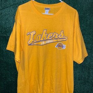 Los Angeles Lakers Vintage Y2K Lee Sport Shirt L NBA Lebron James LA